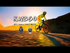 KW350 AMOLED AI Smartwatch با فعالیت در زمان واقعی و ردیاب خواب AI Q&A 5ATM ضد آب