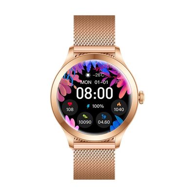 خرید KW10 Max Lady مدل کلاسیک ساعت هوشمند 1.3 اینچ سلامت زنان ساعت هوشمند ضد آب تولید آنلاین