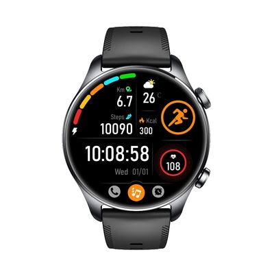 خرید GPS Smartwatch KW296 AMOLED Display IP68 ردیاب تناسب اندام ضد آب تولید آنلاین