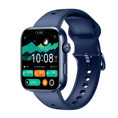 خرید KW293 GPS Smartwatch با ریتم قلب و ردیابی خواب صفحه نمایش 1.93 تولید آنلاین