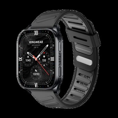 خرید ساعت هوشمند ورزشی GPS KW329 1.952 اینچی با چراغ قوه LED، نقشه‌های آفلاین و دستیار هوش مصنوعی تولید آنلاین