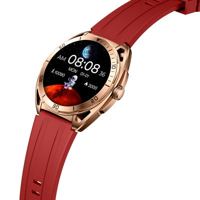 DW16PRO ساعت هوشمند 3D UI ساعت پویا PVD قاب فلزی HD بلوتوث تماس AOD