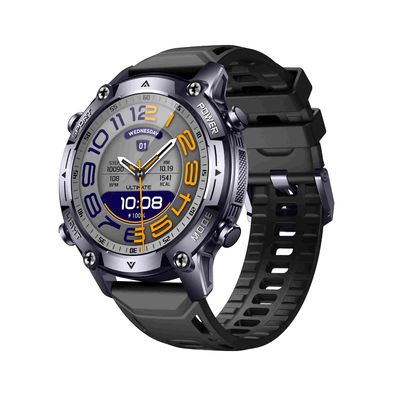 KW350 AMOLED AI Smartwatch با فعالیت در زمان واقعی و ردیاب خواب AI Q&A 5ATM ضد آب